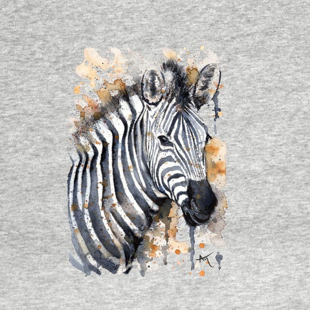 Zebra by Andraws Art